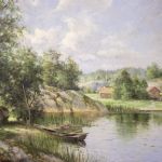 1012 3164 OIL PAINTING